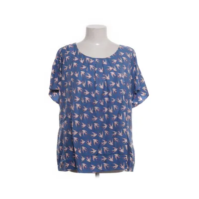Top (Blue, Multicolored) from Boden Silk, Viscose