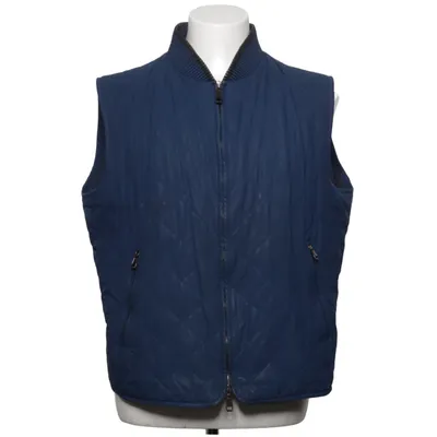 Gilet d'extérieur (Quilted Gilet Carry Over) de Brioni Coton, Cuir, Polyamide, Soie