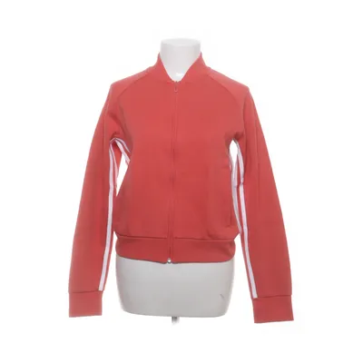 Sports jacket (Red, White) from Adidas Cotton, Recycled polyester