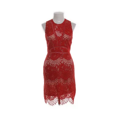 Jurk (Rood) van H&M Party Polyamide, Viscose, Katoen, Polyester