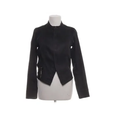 Jacka (Svart) från Raw Bomull, Polyester, Skinn