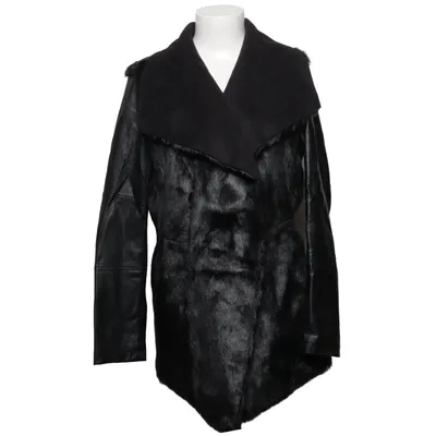 Shearling Jacke (Schwarz) von Esmara by Heidi Klum Acryl, Polyester, Polyurethan, Viskose
