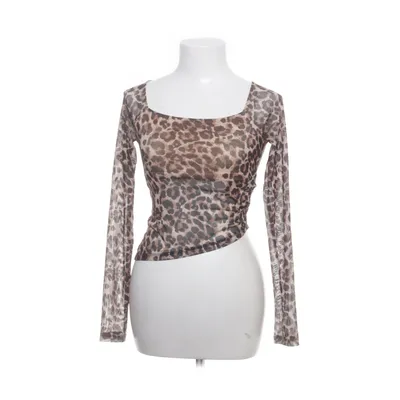 Crop top (Brown, Black)