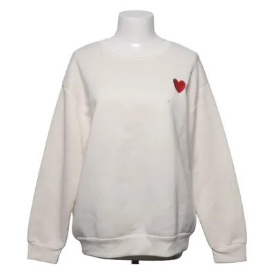 Sweatshirt (White) from Shein Polyester
