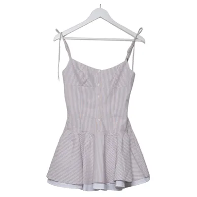 Dress (Blue, White, Orange) from Zara