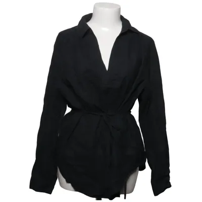 Maternity blouse (Black) from H&M Mama Linen, Viscose
