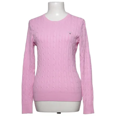 Strickpullover (Pink) von GANT Baumwolle, Elasthan, Polyamid