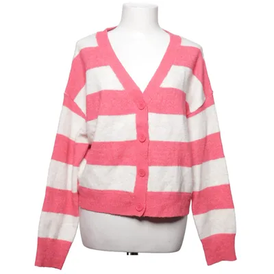 Cardigan (Pink, White) from Janina Elastane, Polyester