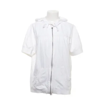 Kortärmad huvtröja (Vit) från Number One Bomull