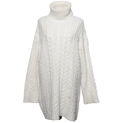 Turtleneck (White) from Bianca x Nelly Acrylic, Polyamide, Polyester