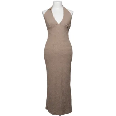 Robe dos-nu (Beige) de Queen Élasthane, Polyester