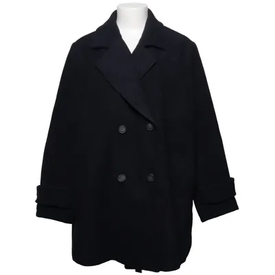 Cabanjacke (Schwarz) von Zizzi Recyceltes Polyester, Wolle