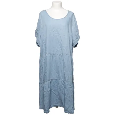Dress (Blue) from Zizzi Lyocell