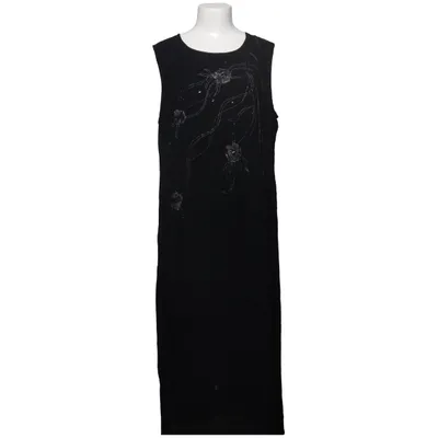 Maxi dress (Black) from Comfort Fashion Quality Cotton, Viscose