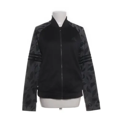 Träningsjacka (Svart, Grå) från Adidas Bomull, Polyester