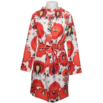 Klänning (Röd, Vit, Flerfärgad) från Matmazel Elastan, Polyester