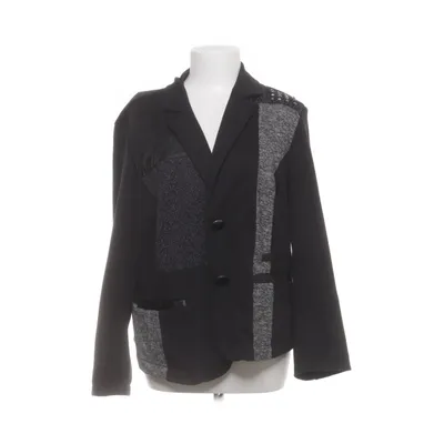 Blazer (Noir, Gris) de Brandtex Élasthane, Polyester, Viscose