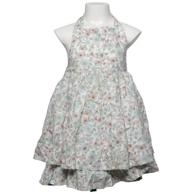 Klänning (Vit, Grön, Flerfärgad) från Creaciones Bomull, Linne, Polyester