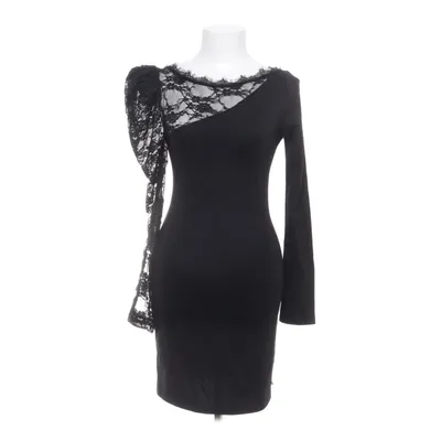 Cocktailjurk (Zwart) van Met Elastaan, Polyamide, Polyester, Viscose