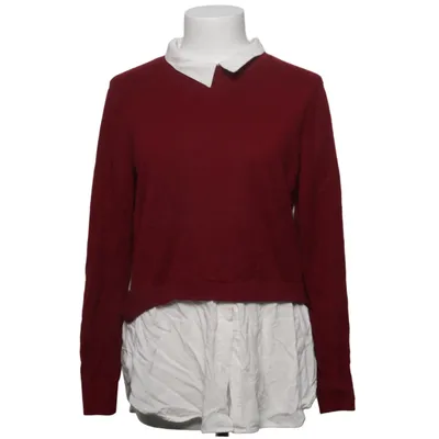 Pull-over (Rouge, Blanc) de Oasis Coton, Viscose