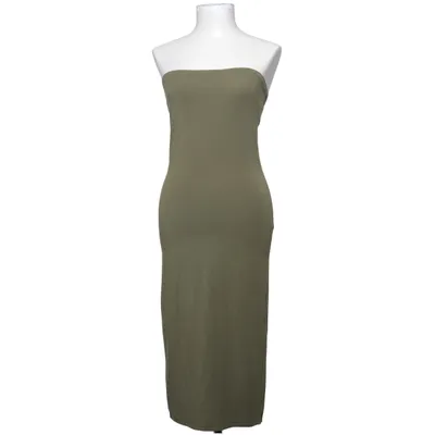 Långklänning (Grön) från Forever 21 Elastan, Polyester, Viskos