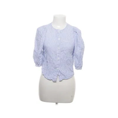 Topp (Blå, Vit) från H&M Linne, Viskos