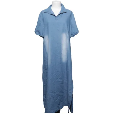 Jeansklänning (Blå) Bomull, Polyester