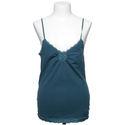 Tanktop (Blauw) van Tissaia Katoen, Elastaan