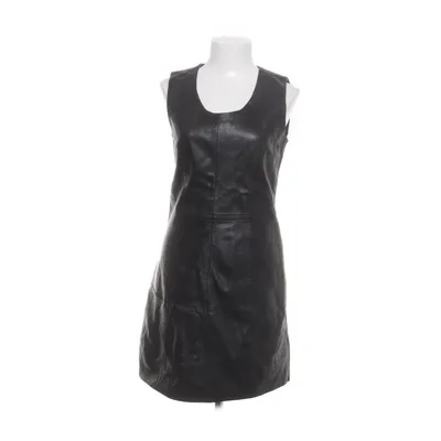 Läderklänning (Grå) från Oakwood Acetat, Viskos