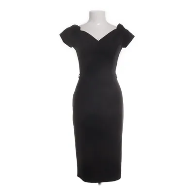 Dress (Black) from The Pretty Dress Company Polyester, Viscose