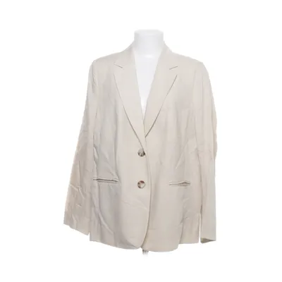 Blazer (Beige) van XLNT by KappAhl Linnen, Polyester, Viscose