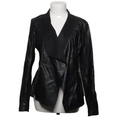 Jacket (Black) from Amy's Stories Elastane, Polyester, Polyurethane