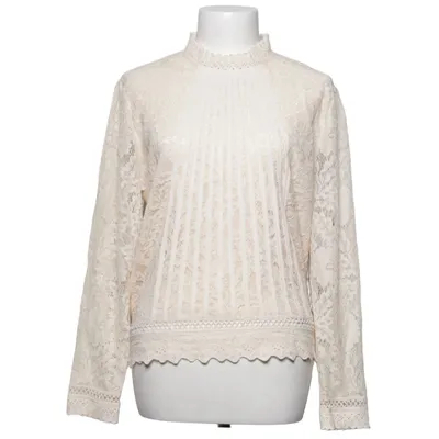 Blouse (Beige) from Luxzuz Cotton, Polyamide
