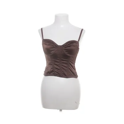 Corset (Marron) de Urban Outfitters Élasthane, Polyester