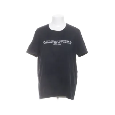 T-shirt (Zwart) van Hessnatur Katoen