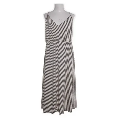 Kjole (Hvid, Sort) fra H&M Elastan, Polyester