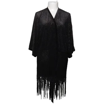 Cardigan (Noir, Gris) de Lindex Élasthane, Polyamide, Polyester