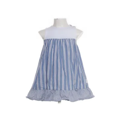 Jurk (Wit, Blauw) van Laranjinha Elastaan, Organisch katoen, Polyester