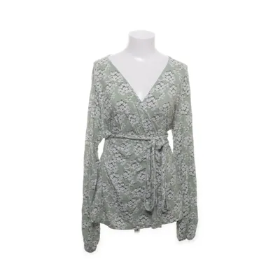 Omlottblus (Grön, Vit, Flerfärgad) från Happy Holly Elastan, Viskos