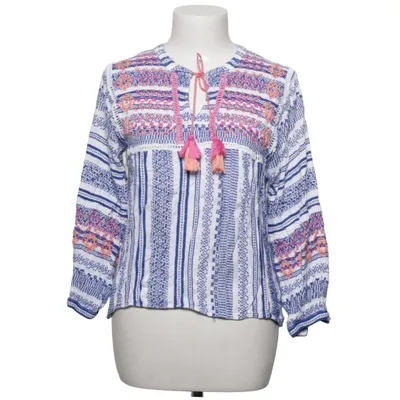 Blouse (Blue, White, Multicolored) from Bloom Viscose