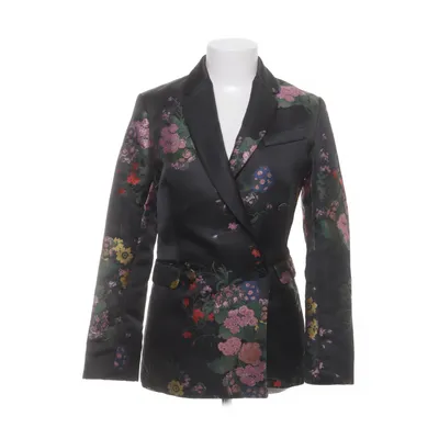 Blazer (Black, Multicolored) from Erdem x H&M Metallic fiber, Polyester