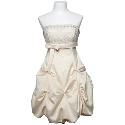 Cocktail dress (Beige) from Apart Metallic fiber, Polyester