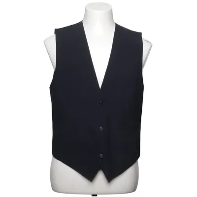 Kostuumgilet (Zwart) van Pour Homme Elastaan, Polyester, Wol