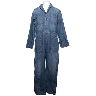 Overalls (Blue) from H&M Cotton, Polyester