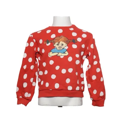 Sweatshirt (Rood, Wit) van Pippi Långstrump Katoen