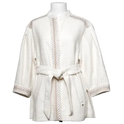 Jacka (Beige) från Gustav Bomull, Elastan, Polyester, Viskos