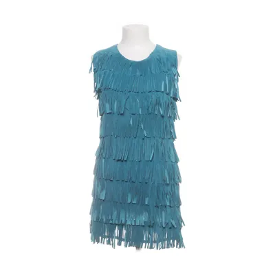 Robe en cuir (Bleu) de Pellessimo Cuir
