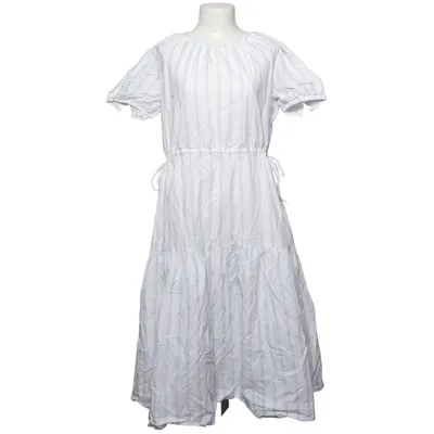 Dress (White, Blue) from Skall Studio Organic cotton
