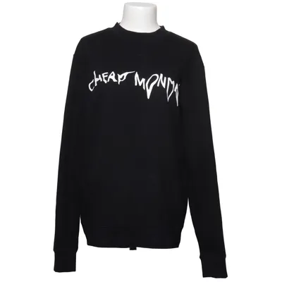 Sweatshirt (Noir) de Cheap Monday Coton biologique, Polyester