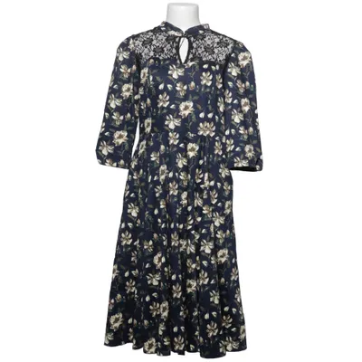 Kleid (Blau, Mehrfarbig) von Hearts & Roses Baumwolle, Elasthan